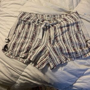 SZ 9/10 Jolt brand Linen/Cotton 3.5” shorts